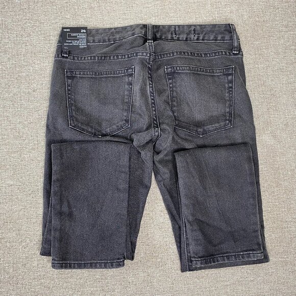 GAP 1969 Always Skinny Skimmer Denim Jeans Women's 24 Black Casual Pants NWT - Picture 6 of 14